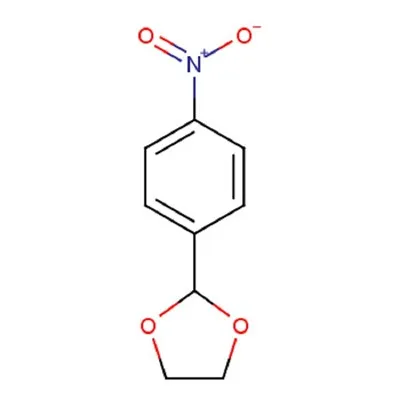 2-(4-ไนโตรฟีนิล)-1,3-ไดออกโซเลน CAS 2403-53-4